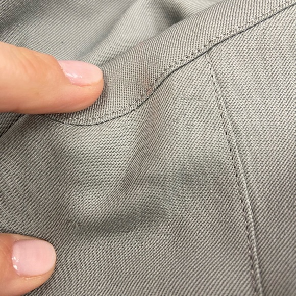 THIERRY MUGLER Vintage Seafoam Wool Structured Blazer - Picture 13 of 14